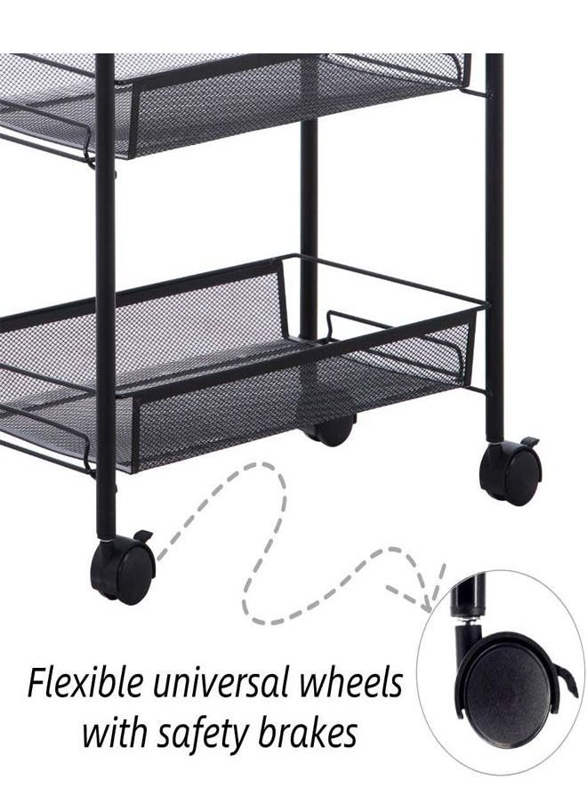 NKX Kitchen 3 Tier Spice Jar Storage Rack  - Image 5