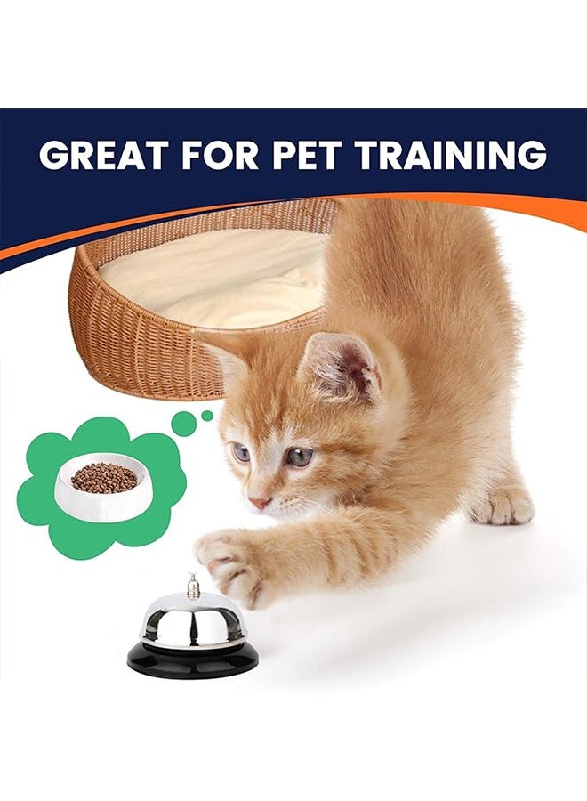 جرس استدعاء واحد، جرس خدمة معدني من الفولاذ المقاوم للصدأ، رنين عالٍ وواضح لكبار السن، مناسب لاستقبال الفنادق والمطاعم والمطابخ والمتاجر والمدارس، فضي اللون - Image 4