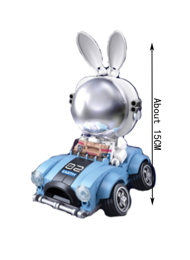 15cm Astronaut Desktop Ornaments Model Set Building Blocks Creative Diy Simulation Collection Building Assembly Toys Children Adult Home Ornaments  - Image 2