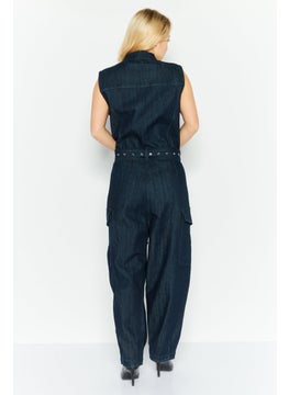 Women Solid Sleeveless Jumpsuit, Blue - pzsku/Z811ACADEA39E6BAA9A7FZ/45/_/1727187876/cc4fc046-5e84-425e-9c3b-abd8c34e17b3