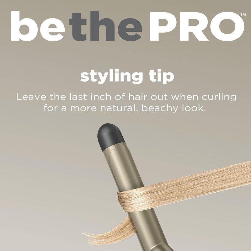 CONAIR INFINITIPRO BY CONAIR Tourmaline Ceramic 1inch Curling Iron 1inch Digital Curling Iron 1inch barrel produces classic curls  for use on short medium and long hair - Image 4