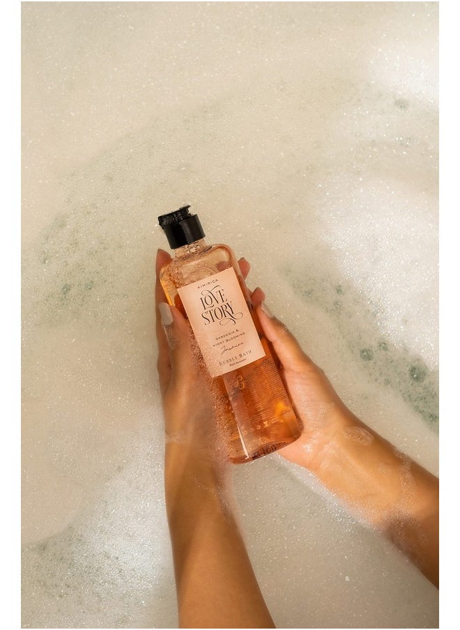 KIMIRICA - Love Story Bubble Bath Bottle, 100% Vegan And Paraben Free With Goodness Of Ginkgo Biloba & White Tea Extracts, Pro-Vitamin B5, Aloe Vera & Vitamin E, 290 Ml - Image 1