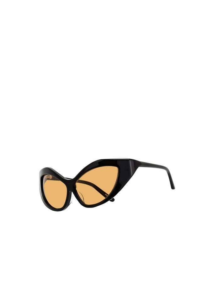 JW PEI Women's Clarissa Cateye Sunglasses - Black - Image 2