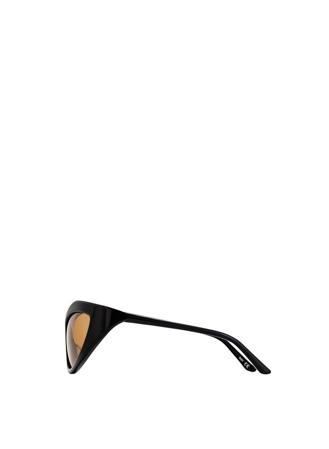 JW PEI Women's Clarissa Cateye Sunglasses - Black - Image 3