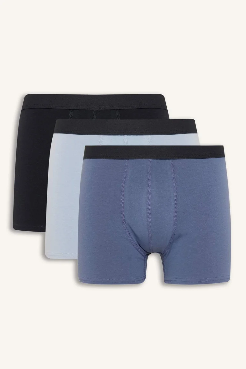 ديفاكتو Regular Fit 3 Piece Boxers