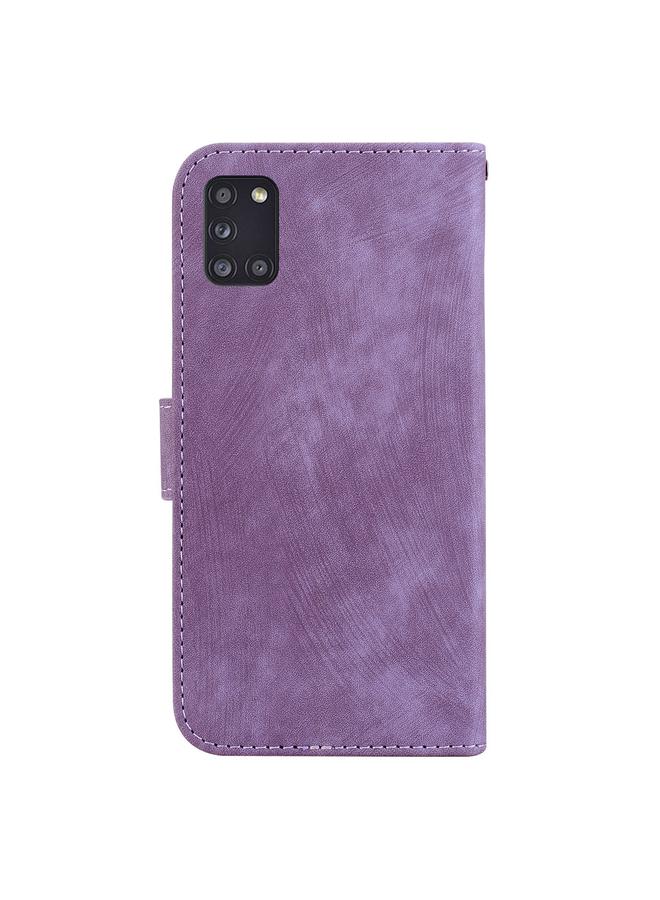 S-TOP Case For Samsung Galaxy A31 Little Tiger Embossed Leather Phone Case - Image 3