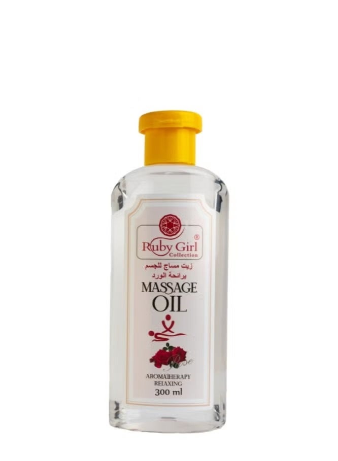 Rose Scented Body Massage Oil 300 ml