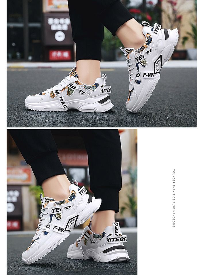 NIBEMINENT Men's Casual Shoes Teen Student Sneakers  - Image 3