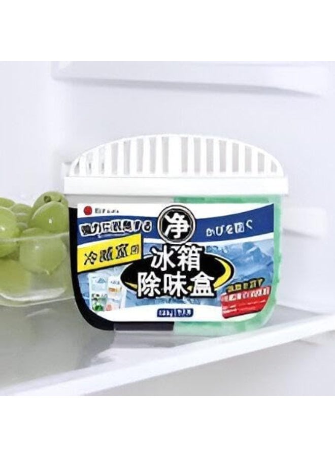 معطر ثلاجة قائم على الفحم - يجمع مزيل الروائح الفعال هذا بين الفحم النشط وبوليفينول الشاي لضمان بقاء ثلاجتك خالية من الروائح وبقاء طعامك طازجًا لفترة أطول - Image 1