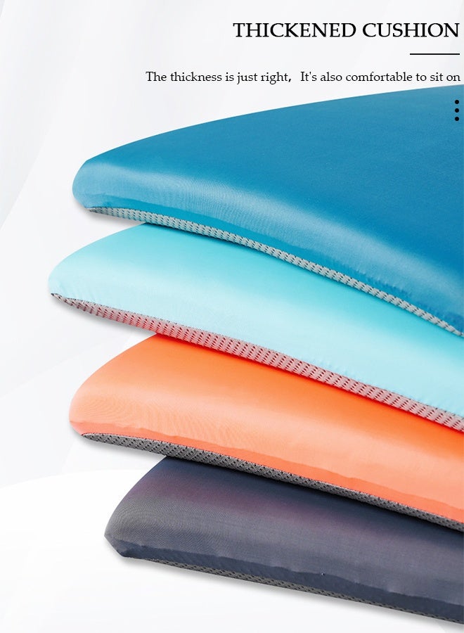 DUNISO Cooling Seat Cushion Memory Foam Non Slip Ice Silk Cushion Breathable Chair Cushion High Resiliency Seat Cushion for Sciatica and Lower Back Pain Relief, Comfortable Coccyx Cushion for Home Office - Image 4