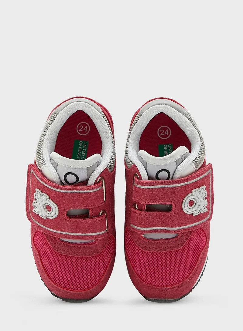 UNITED COLORS OF BENETTON Kids Velcro Sneakers