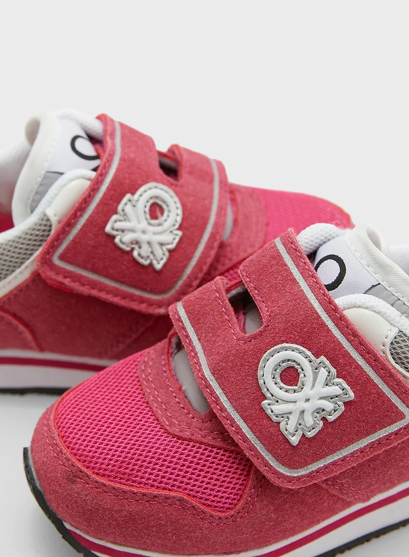 UNITED COLORS OF BENETTON Kids Velcro Sneakers
