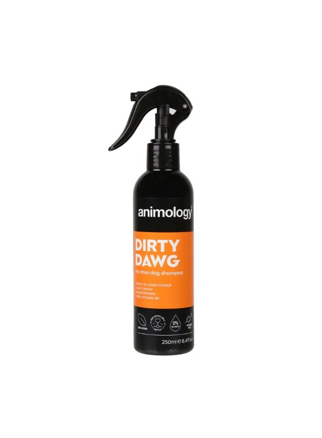 Animology Dirty Dawg No Rinse Dog Shampoo 250ml - Image 1