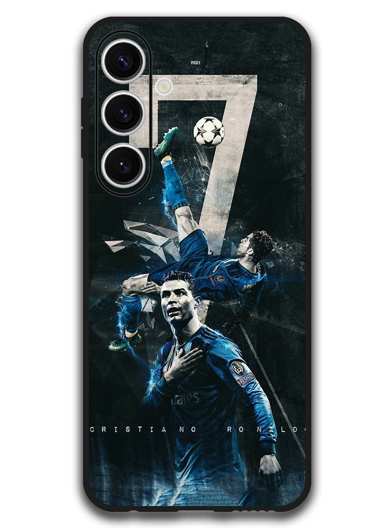 Theodor Protective Case Anti Scratch Shock Proof Bumper Cover For Samsung Galaxy S24 FE Ronaldo 3 - Image 1