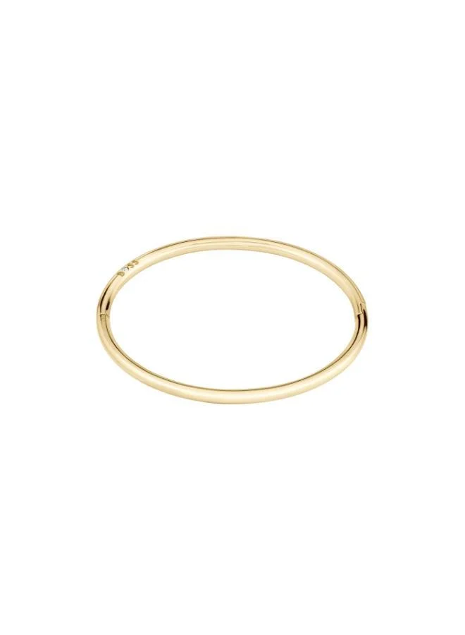 BOSS Live Collection Bangle Bracelet For Women In Yellow Gold - 1580686