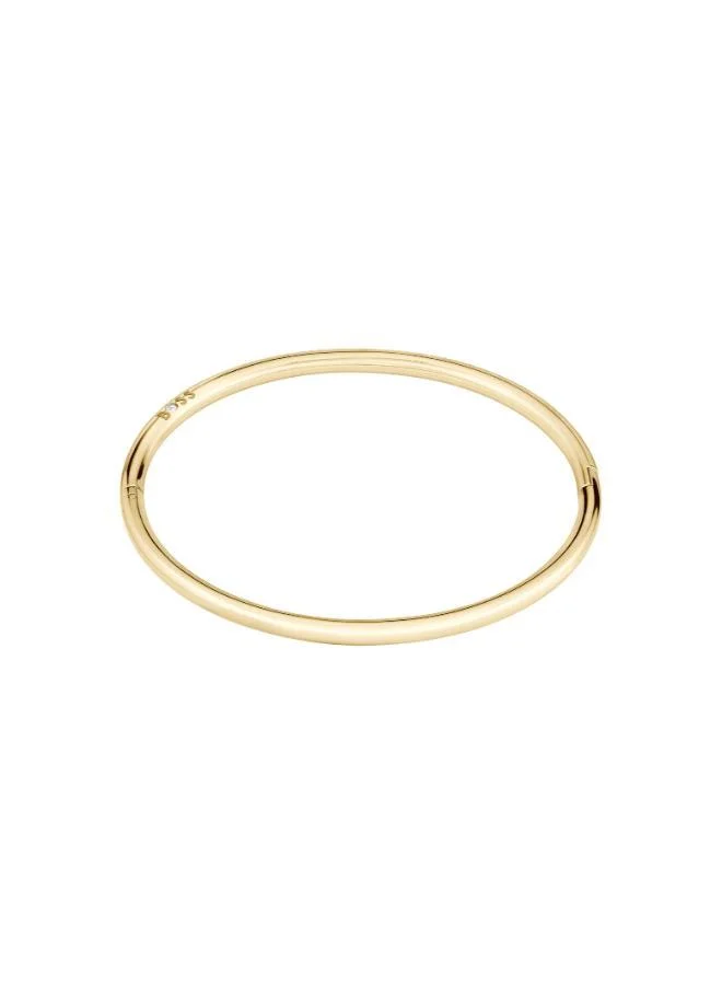 BOSS  Live Collection Bangle Bracelet For Women In Yellow Gold - 1580686 for Women | Best Price UAE