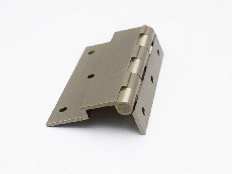 RAB Hinges Brass for Door, Window, Cupboard, Cabinet, Hinges Full Overlay Doors (Code:- L Hing, Size- L 3x3/8, 6mm, Pack of 4 Pcs) - Image 3