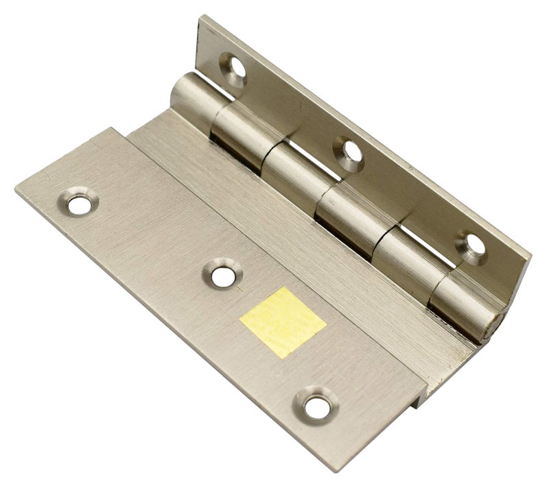 RAB Hinges Brass for Door, Window, Cupboard, Cabinet, Hinges Full Overlay Doors (Code:- L Hing, Size- L 3x3/8, 6mm, Pack of 4 Pcs) - Image 2