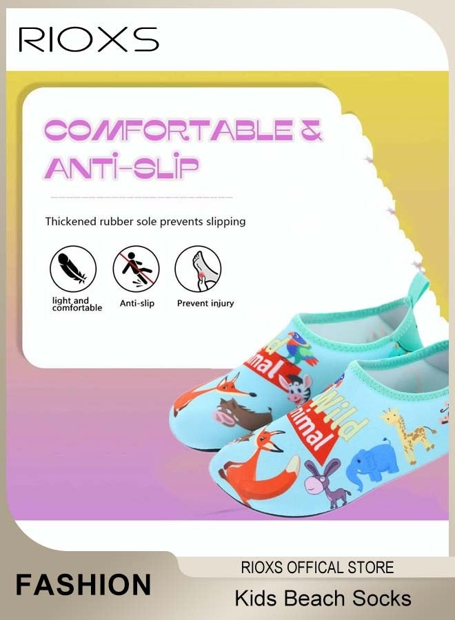 Water Shoes Beach Socks For Kids, Toddler Baby Girls Boys Barefoot, Quick-Dry Non-Slip Swim Socks, Quick-Dry Non-Slip Diving Socks, Sports Shoes For Kid In Beach Swimming Pool Water Park