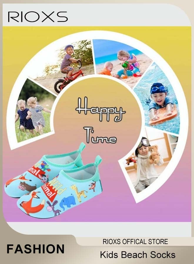 Water Shoes Beach Socks For Kids, Toddler Baby Girls Boys Barefoot, Quick-Dry Non-Slip Swim Socks, Quick-Dry Non-Slip Diving Socks, Sports Shoes For Kid In Beach Swimming Pool Water Park