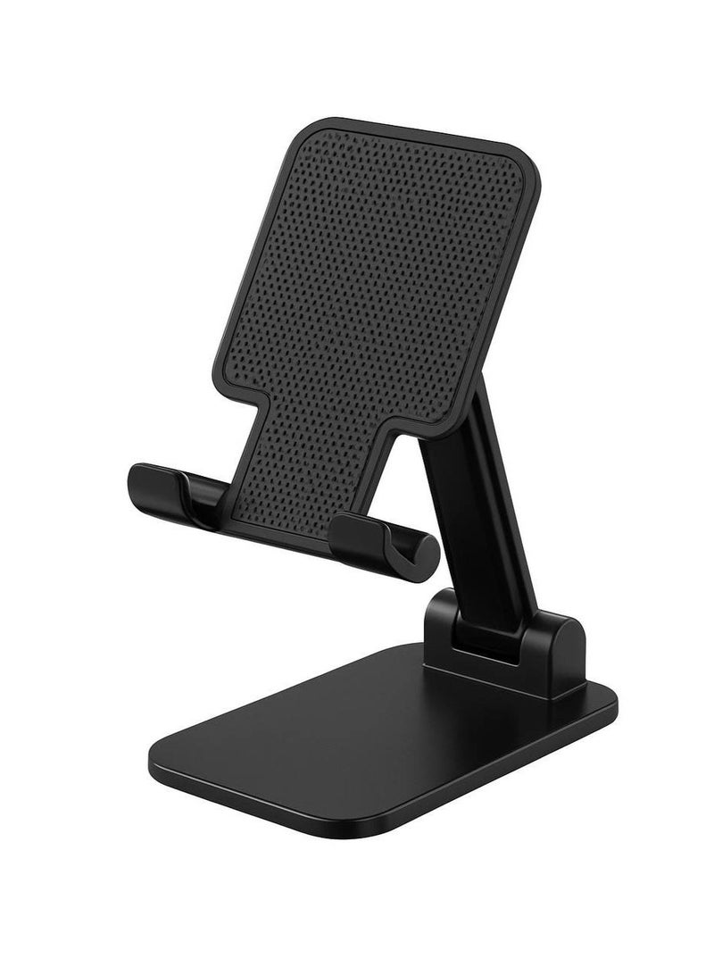 GO-DES Mobile phone holder stand for photography, broadcasting and monitoring. It holds two devices at the same time and features a heavy base to prevent falls. The height reaches 30 cm. & Mobile Phone Stand, Desktop Live Streaming Tablet, Bedside Stand, Lifting And Folding Multifunctional Universal Support FrameBundle - Image 3