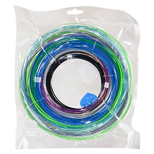 mkoem 28Colors PLA 3D Printing Pen Filament Refill, Each Color 10 Feet, Total 280 Feet, Extra Gift with 2 Finger Caps by MKOEM - Image 4