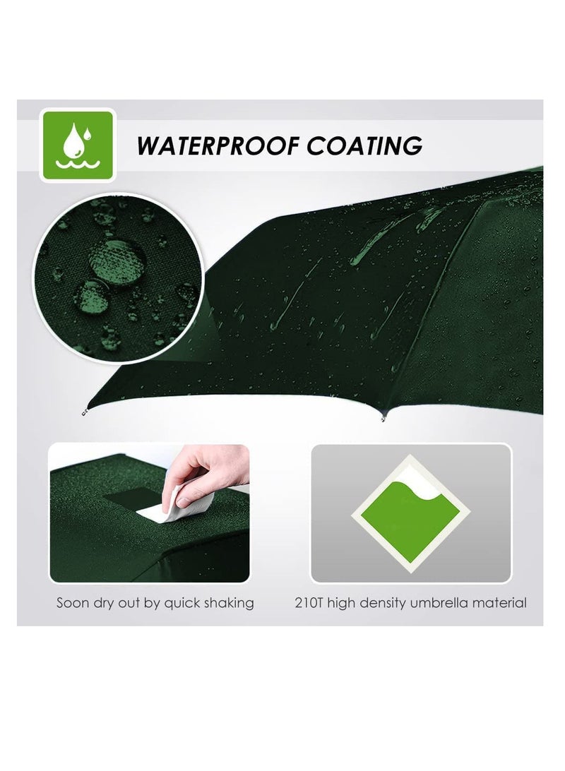 Excefore مظلة - مظلة للرجال، مظلات مطر كبيرة الحجم للرجال، مظلة مقاومة للرياح كبيرة للرجال والنساء والأطفال والفتيات والأولاد، مع فتح وإغلاق تلقائي - Image 4