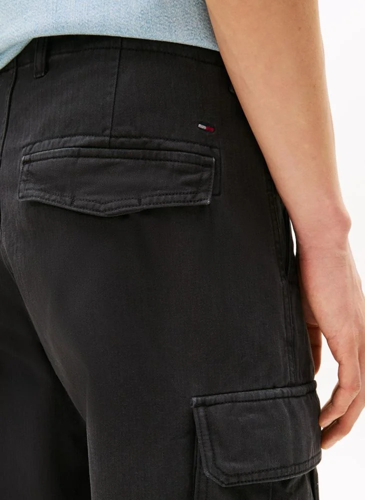 تومي جينز Herringbone Cargo Trousers