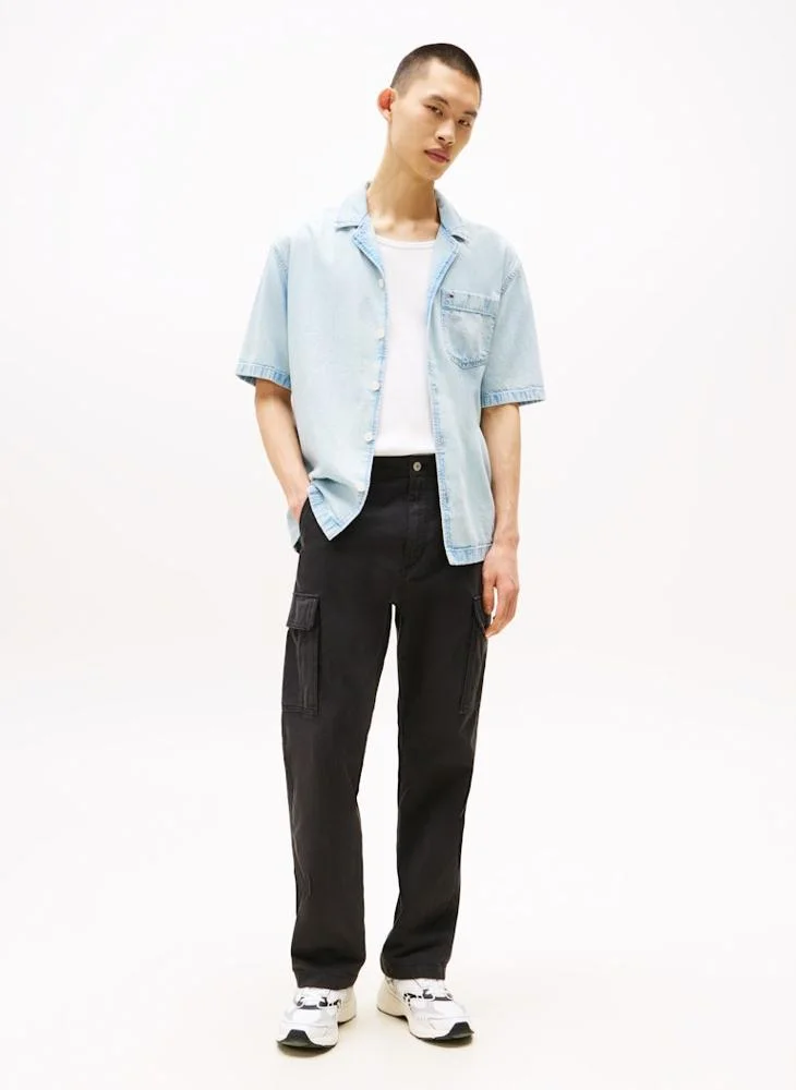 TOMMY JEANS Herringbone Cargo Trousers