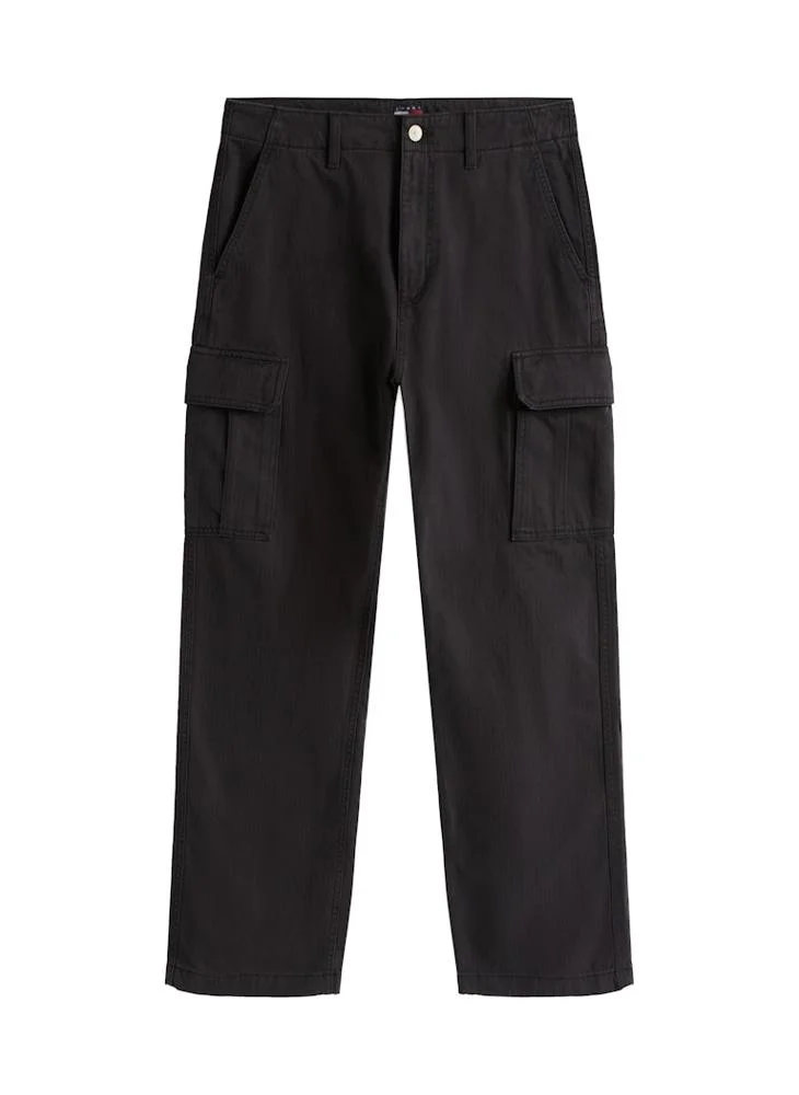 TOMMY JEANS Herringbone Cargo Trousers