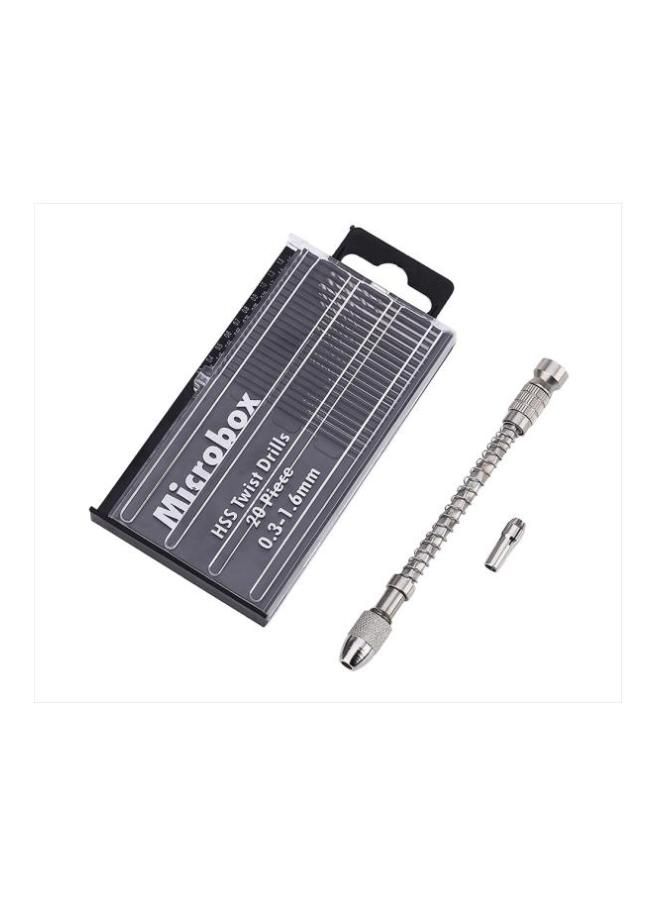 NIBEMINENT 20-Piece Hand Twist Driller Set Black  - Image 5