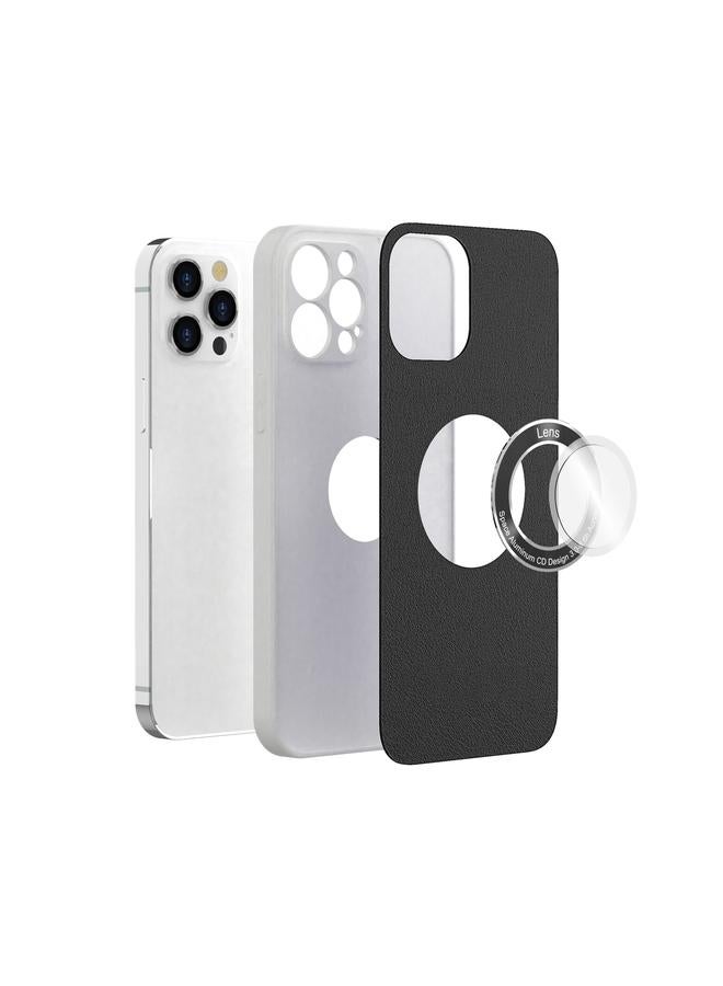 S-TOP Case For iPhone 12 Pro Max PU+PC+TPU Mobile Phone Protective Case - Image 4