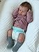 Zero Pam Reborn Baby Dolls Silicone Full Body 20 in Realistic Babys Doll Anatomically Correct Full Silicone Babys Doll Girl - Image 2