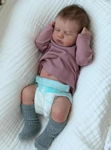 Zero Pam Reborn Baby Dolls Silicone Full Body 20 in Realistic Babys Doll Anatomically Correct Full Silicone Babys Doll Girl - Image 1