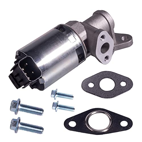 AUQDD EGV827 EGR Exhaust Gas Recirculation Valve w/Gasket (For 5.7L V8;VIN 2/H/D) Fit For 06-08 Chrysler 300 Dodge Charger /04-08 Durango /03-08 Ram 1500/05-08 Jeep Grand Cherokee 53032509AM - Image 1