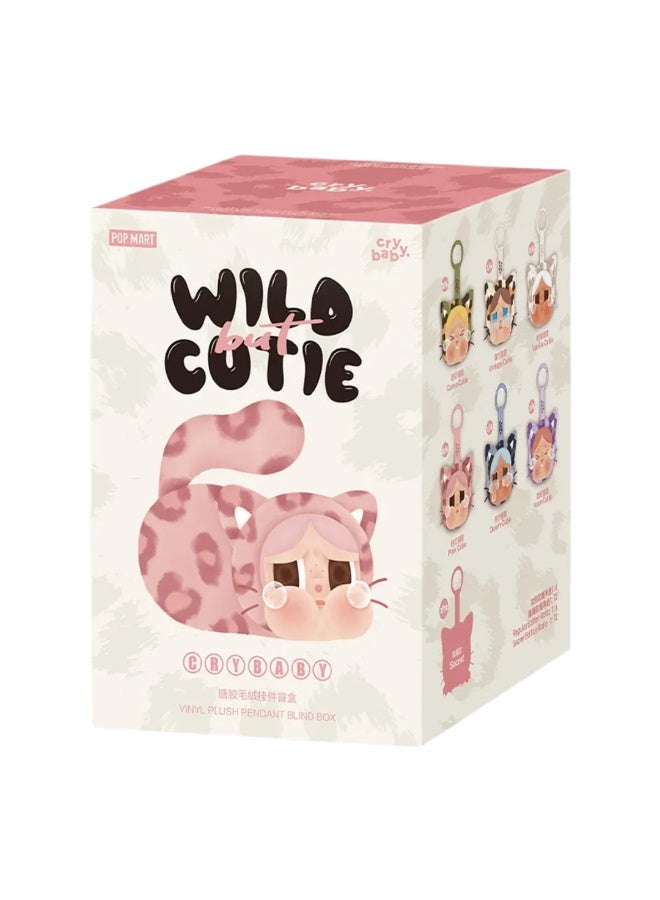 CRY BABY Leopard Cat Series Blind Box Vinyl Keychain Blind Box(High quality version) - Image 1