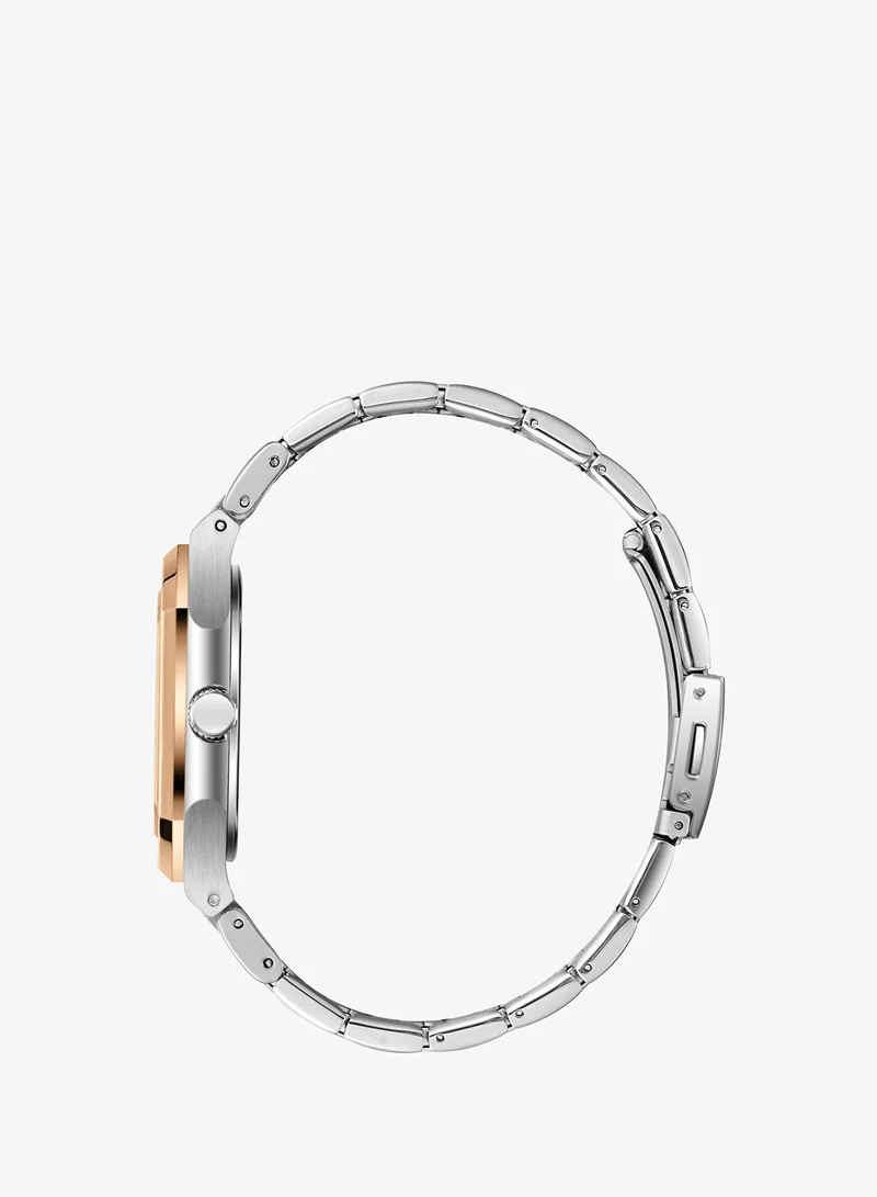 Lee Cooper SILVER/ROSE GOLD Men's METAL Analog Watch LC08269.590 - 38,3X46 mm for Men | Best Price UAE