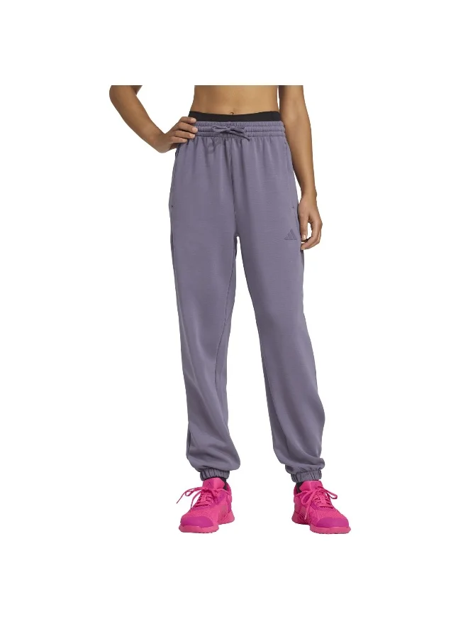 adidas Adidas D4T Knit Pant Purple Pants (1/1) Pants For Women