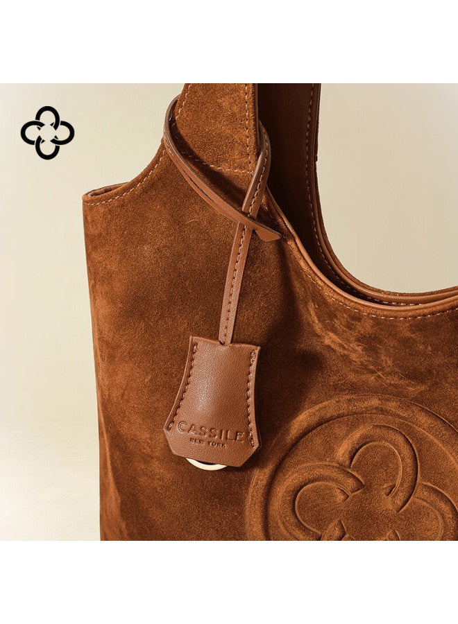 Cassile Women's Tote Bag Lambskin Velvet Small Luxury Birthday Gift - Image 3