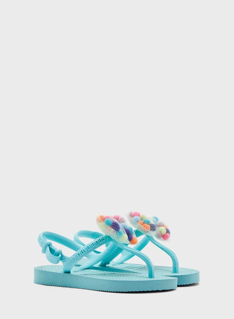 Havaianas Kids Freedom SL Pompom Slyde