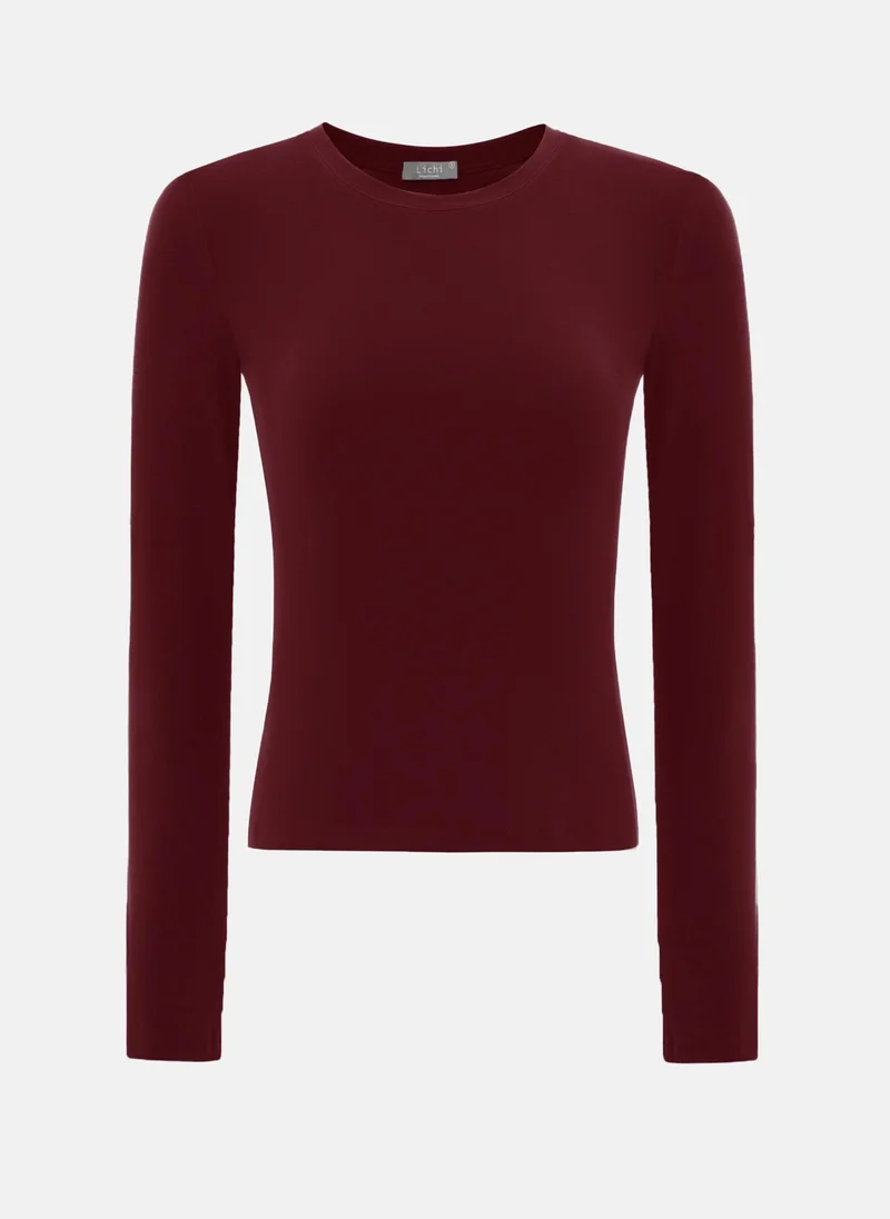 Lichi Monochrome fitted longsleeves