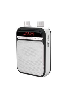 Voice Amplifier, 3000mAh Wireless Microphone for Teachers, Bluetooth Voice Amplifier Portable Speaker with Microphone Mini Megaphone, Personal Pa System for Classroom, Indoor, Outdoor