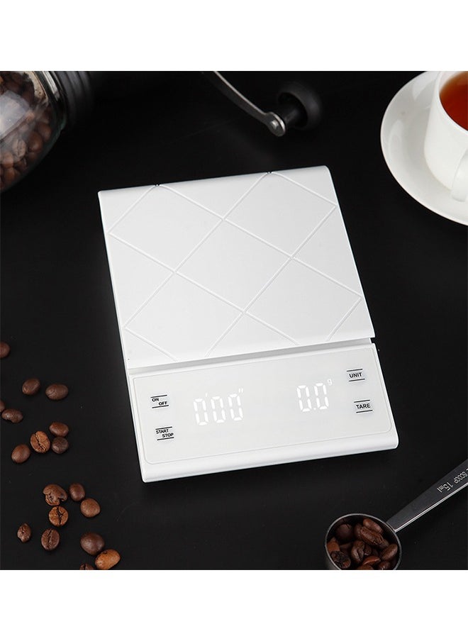 MITOYO - Digital Coffee Scale - LED Electronic Kitchen Scale - Food Scale - USB Rechargeable - 5kg/0.3g - Image 1