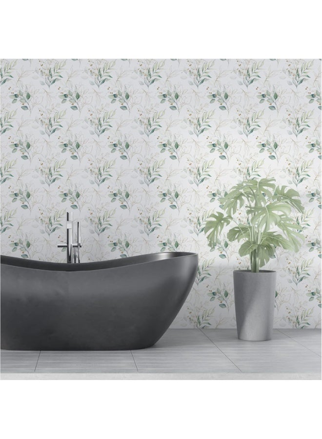 [ بفك ] 40cm * 5M ورق الحائط ، التصميم الإبداعي ، لون نمط خلفية ذاتية اللصق ، تنطبق على مجموعة متنوعة من ديكور المنزل - Image 2