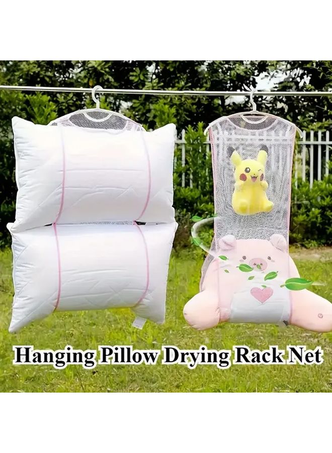 Small Windproof Folding Laundry Drying Rack For Pillows Cushions Plush Toys Indoor Outdoor - Image 5