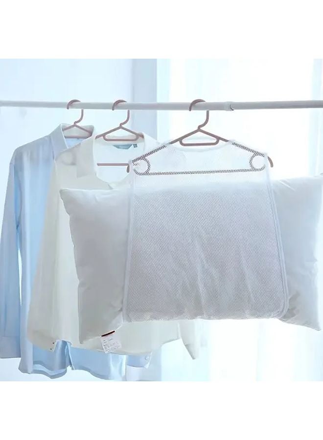 Small Windproof Folding Laundry Drying Rack For Pillows Cushions Plush Toys Indoor Outdoor - Image 3