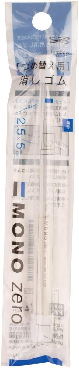 Tombow MONO Zero Eraser Refill Rectangle 25mm 1Pack - Image 1