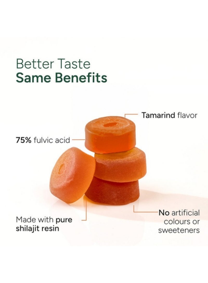 ShilaVigor Shilajit Gummies with KSM-66 Ashwagandha – 3.5x Bioavailability & Enhanced Absorption – Energy, Focus & Vitality Support - Image 3