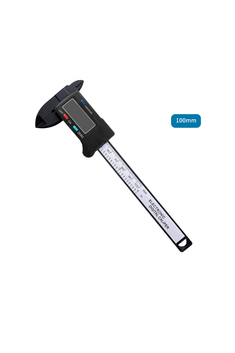 erorex 100mm 150mm 100mm Electronic Digital Caliper Carbon Fiber Dial Vernier Caliper Gauge Micrometer Meas