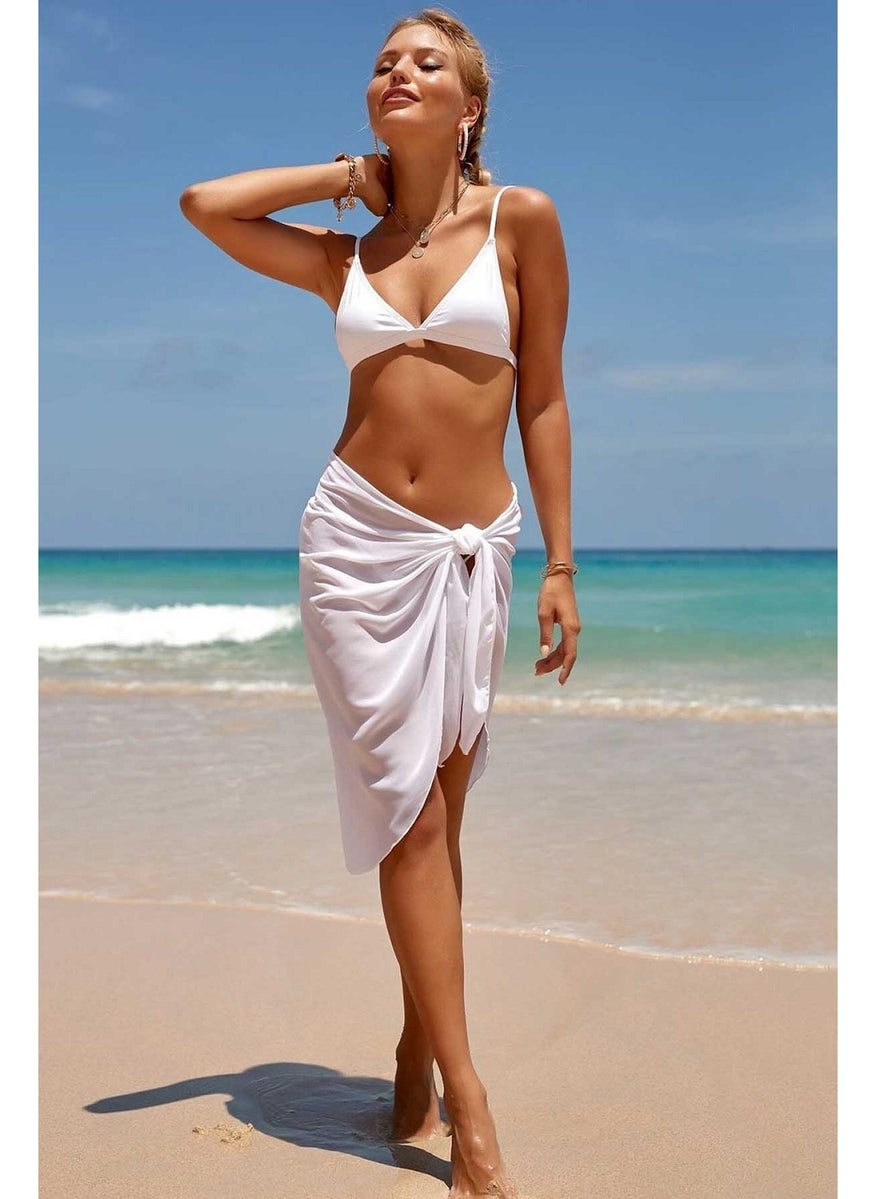Angelsin Tulle Pareo Beach Dress  - Image 1